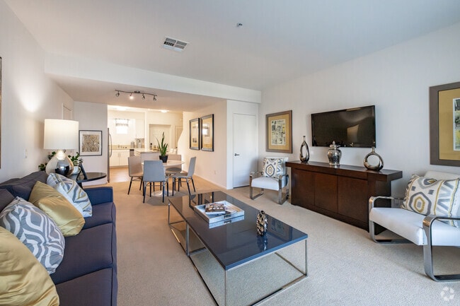 2BD, 2BA - 1104SF - Living Room Dining