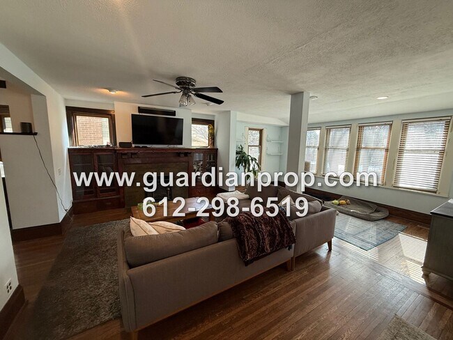 Photo - Merriam Park House Available May 1st, Updated Kitchen, Office, Fenced Yard, 2 Car Garage