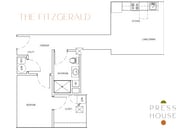 Explore the efficient and modern layout of The Fitzgerald, designed for convenient living.