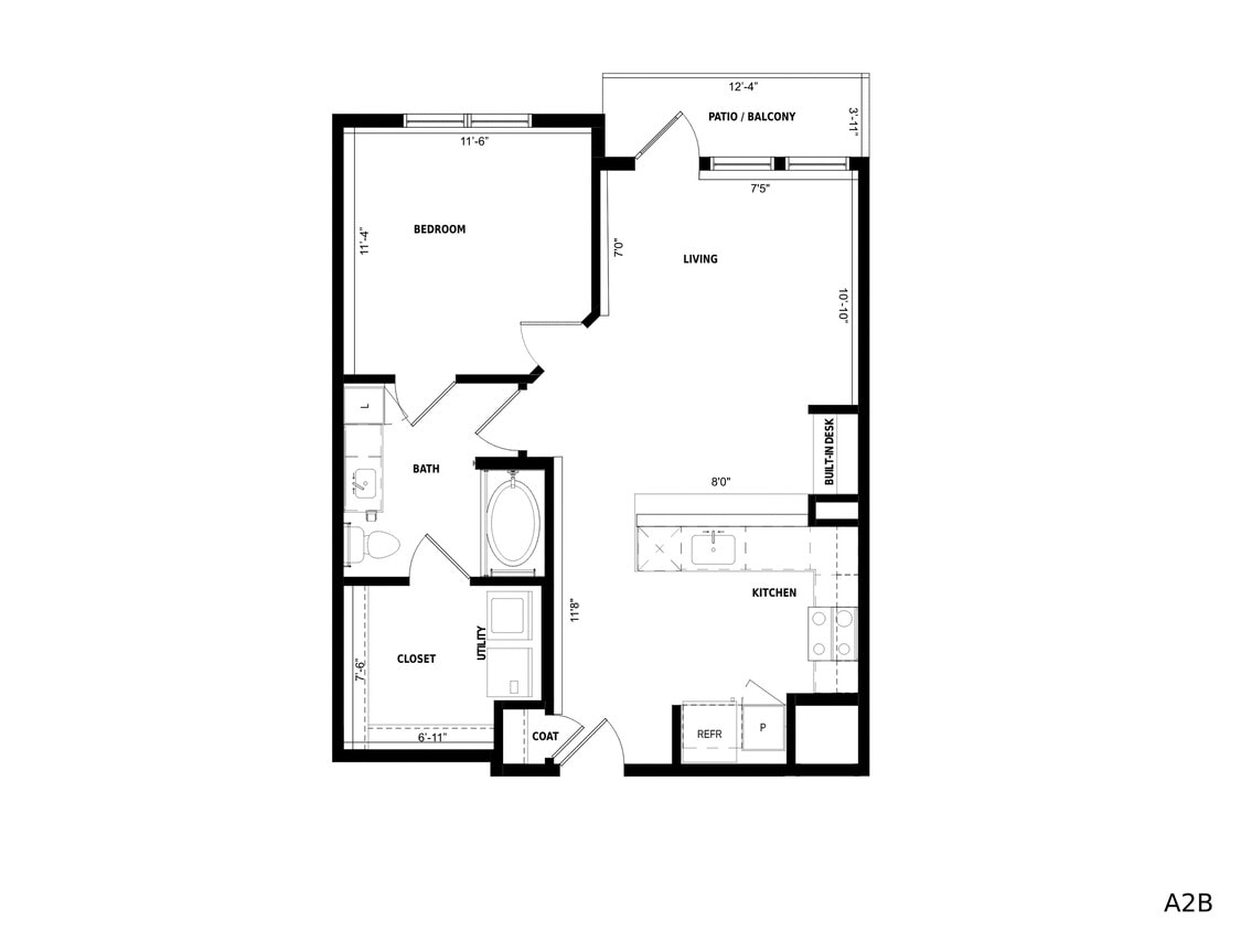 Floor Plan - A2B