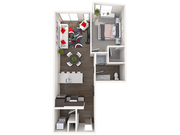 B5 - 1 Bed/1 Bath