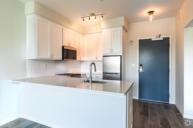 1HAB, 1BA - 619SF Cocina