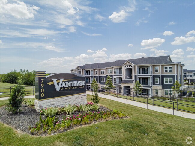 Entrance Sign - Vantage at McKinney Falls