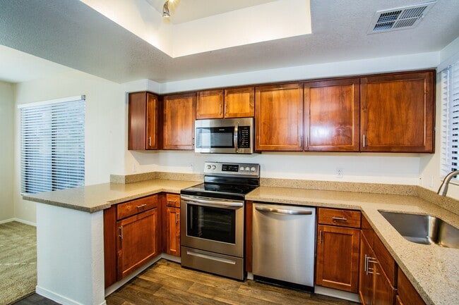 Kitchen with Stainless Steel Appliances*