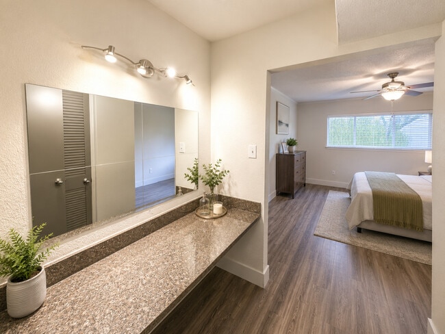 Vanity Area leading to Bedroom
