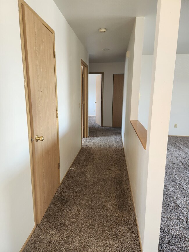 Hall to bdrms and laundry closet - 3603 Michelle Ln Unit 3603 B