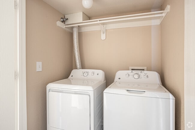 Washer and dryer included