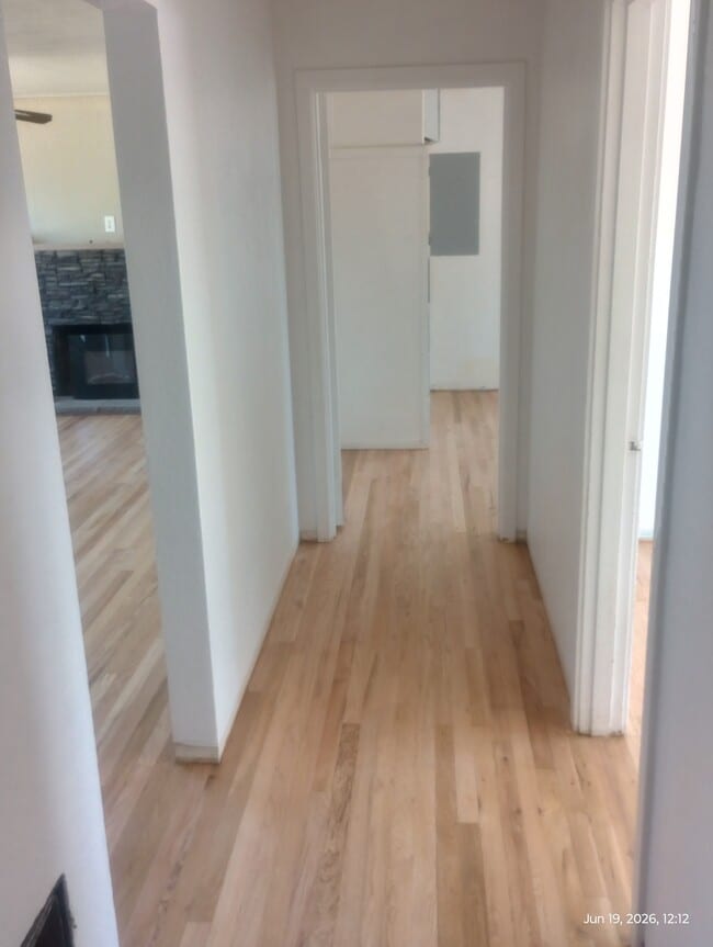 Refinished hardwood floors