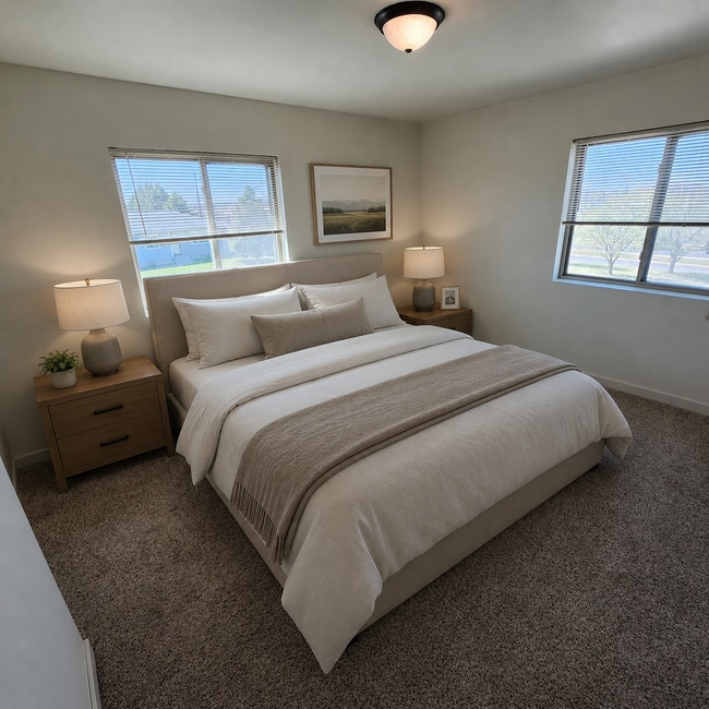 master bedroom end unit 2nd flr - 2332 Peters Dr