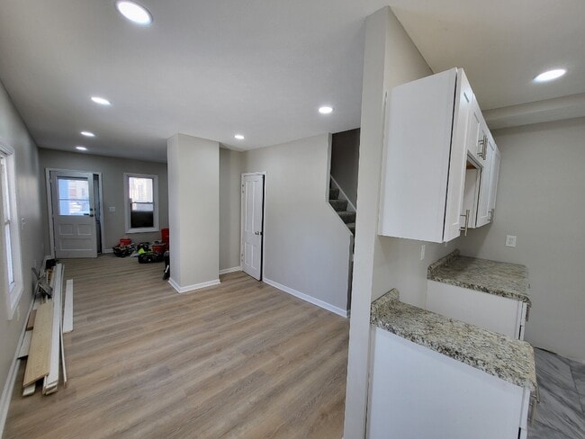 Kitchen facing front