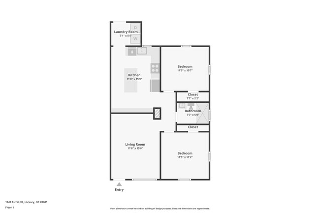 Photo - Just remodeled 2 bed 1 bath Unit 1747 1st ST NE