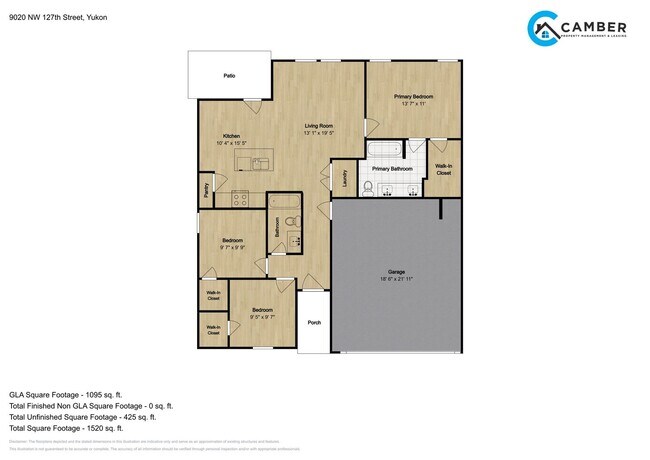 Photo - LUXURY NEW 3 Bedroom 2 Bathroom Home in Piedmont Schools (Neighborhood Park and Basketball court)