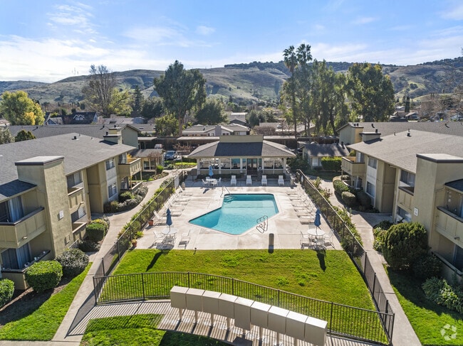 Aerial - Foothills Apartments