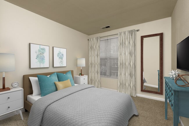 Renovated II bedroom with carpeted flooring - Avalon at Grosvenor Station