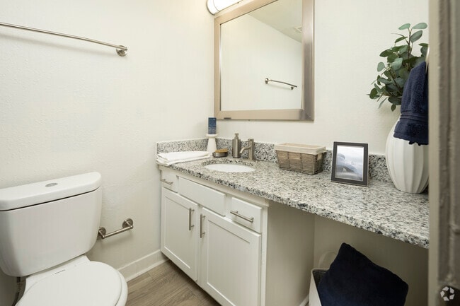 2Br, 2BA Model - 1,160SF - Second Bathroom - The Palmer on Washington
