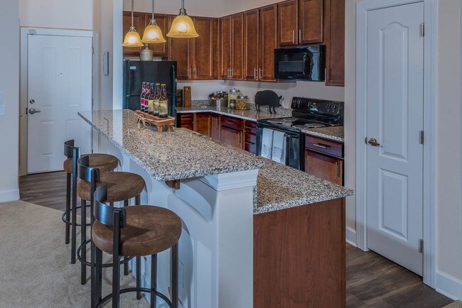 Gorgeous granite counter tops