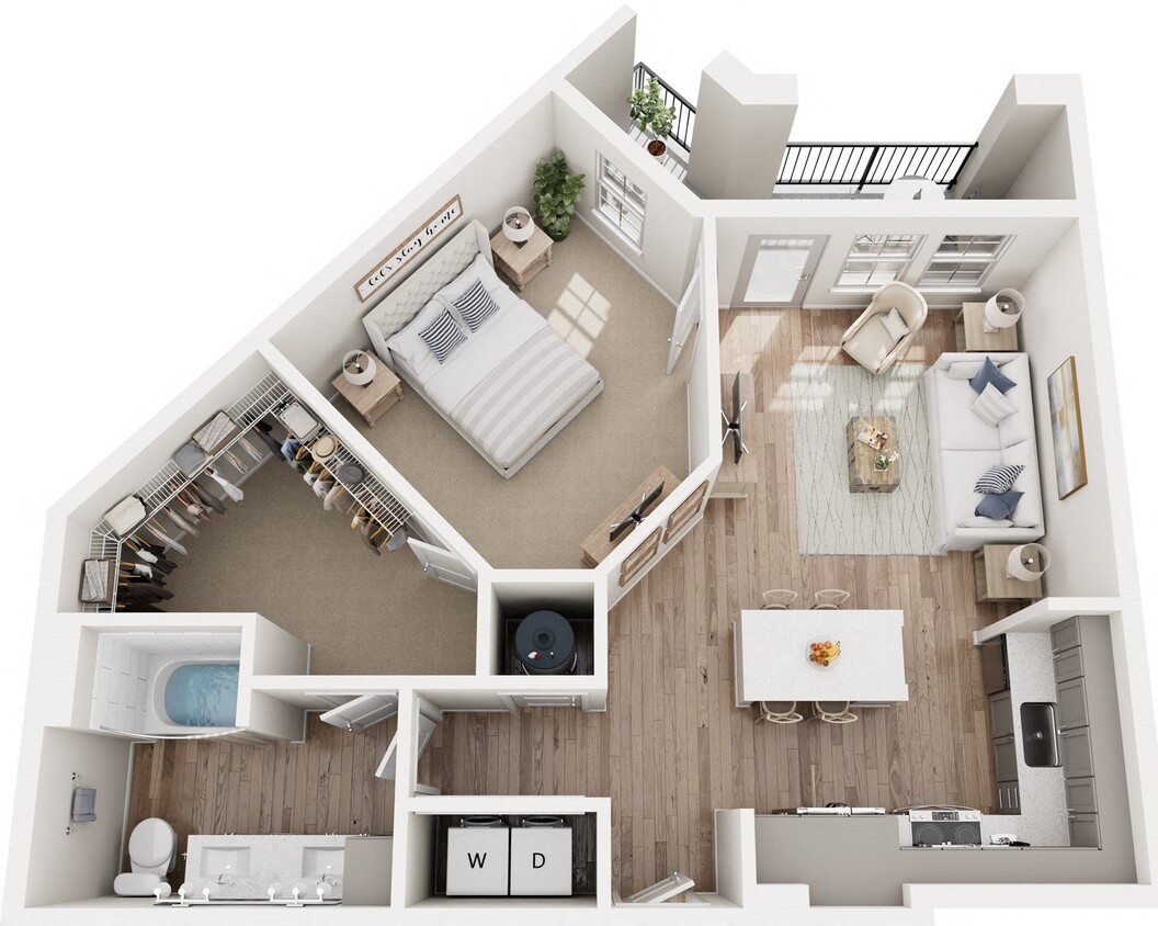 Floor Plan - The Bowden