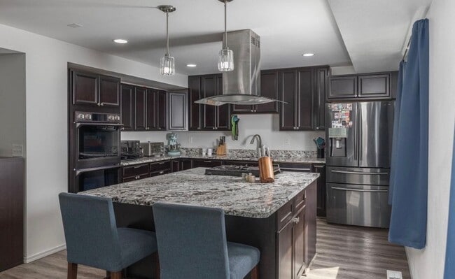 Photo - Single family home on 5 acres with a fenced back yard and Huge 3 car garage!  Gourmet Chefs Kitch...