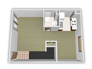 First Floor Remodeled 4 bed, 2 bath floorplan