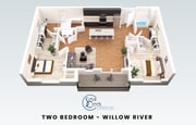 Plano de planta de Willow River