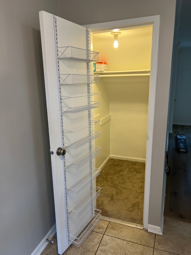 Extra storage, long enough to fit a bicycle!