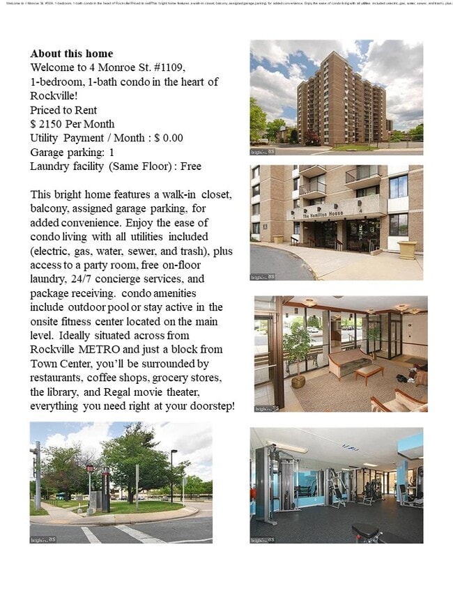 Building Photo - 4 Monroe St Unit 1109