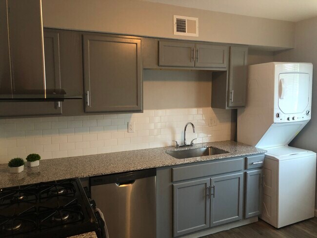 2 Bedroom Kitchen - Skylark Point Apartments