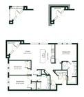 C2A floor plan The Hartley at Blue Hill