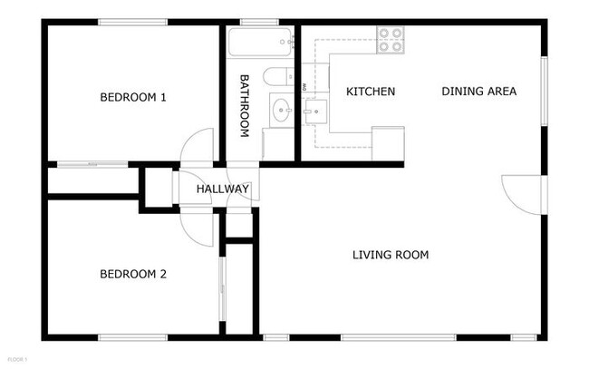 2 Bedroom 1 Bath Apartment Home! New Washe... - 2 Bedroom 1 Bath Apartment Home! New Washe...