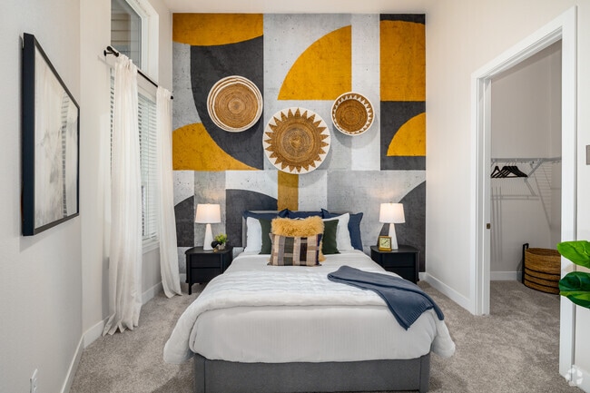 Jackson 1BR, 1BA - 656SF - Bedroom - The Col