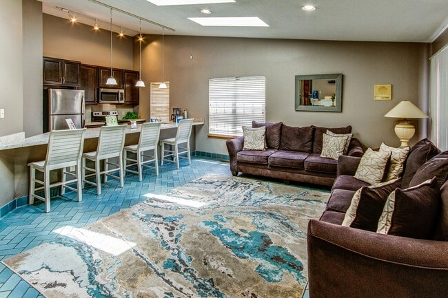 Clubhouse Interior at Cedar Ridge Apartments