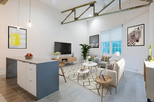 Old Shell Lofts Living Room - Old Shell Lofts