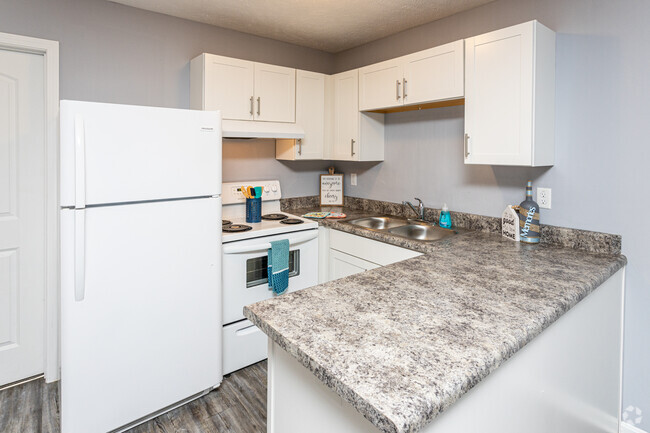 Upgraded Kitchen in Flowering Redbud Floor Plan - SPRING VALLEY FLATS Apartments