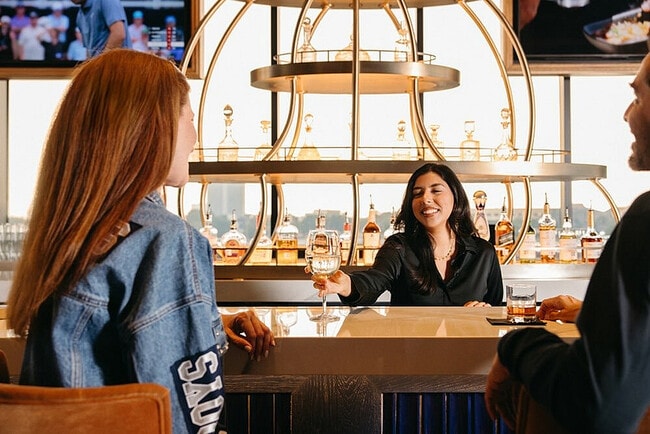 Have a drink at the exclusive resident bar at One Rangers Way.