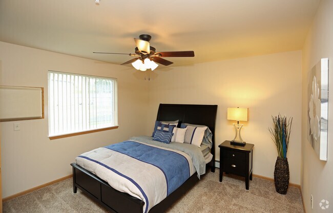 First bedroom - Prosser Place Apartments