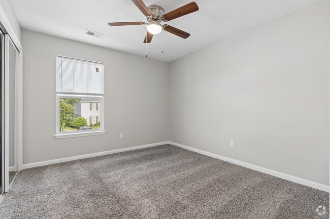 2BR, 2BA - 1,100SF - Second Bedroom