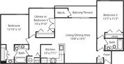 3BR/2BA