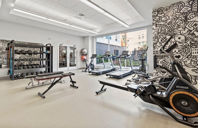 Fully equipped fitness room