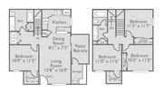 4 Bed, 2 Bath (60% Income Restricted)