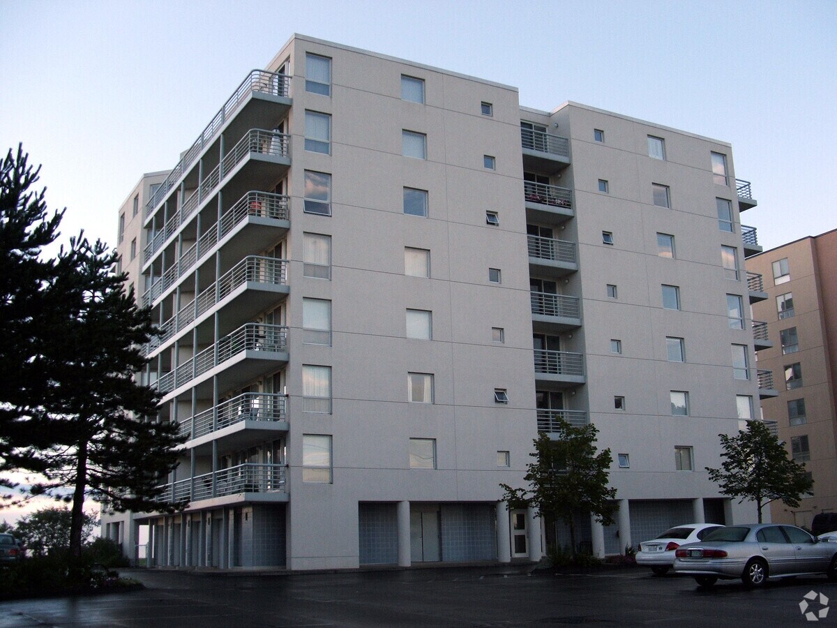 View from the west - Seascape Apartments