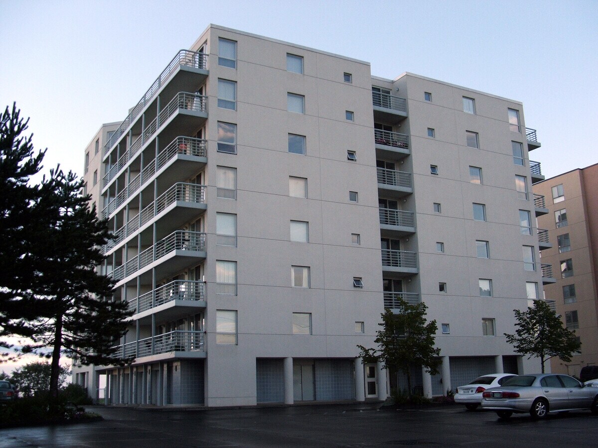 View from the west - Seascape Apartments