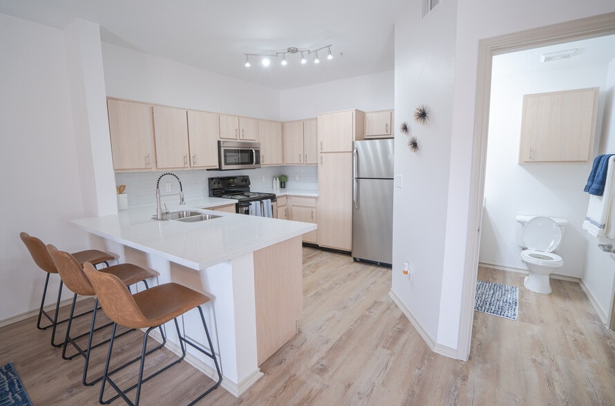 Plenty of Room in the Kitchen to Move Around