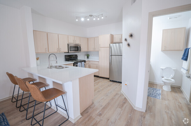 Plenty of Room in the Kitchen to Move Around - The Element at University Park Rental