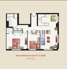2BR/1.5BA