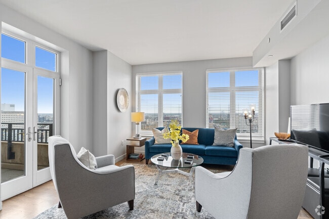 2BR, 2BA - 1,173SF - Living Room