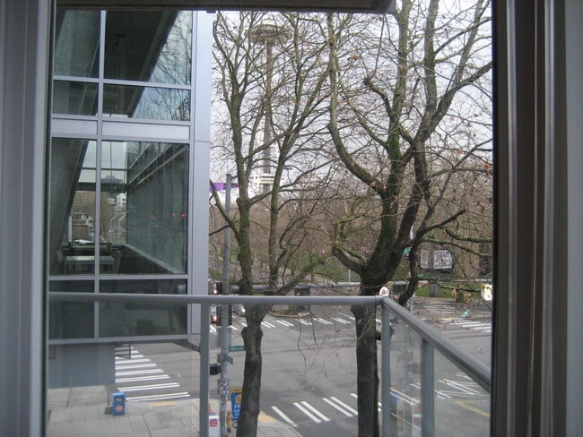 Space Needle from Balcony - 501 Roy St Unit F242