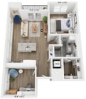 A3D floor plan Rivette Tower