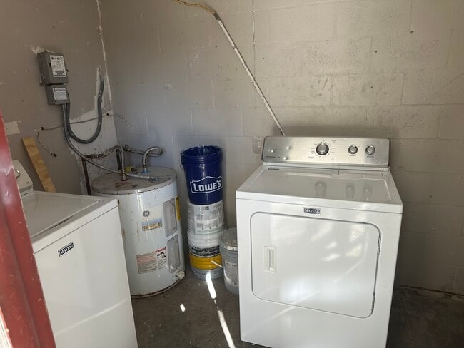 laundry room - 5931 Crestmont St Unit A