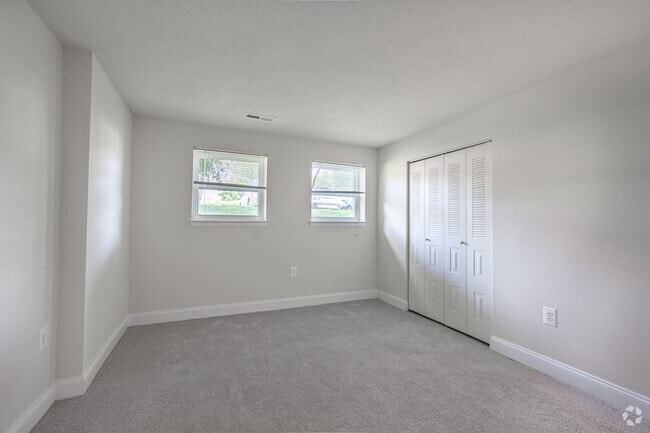2BR, 1BA - 1,126SF - The Mt. Washington - Bedroom