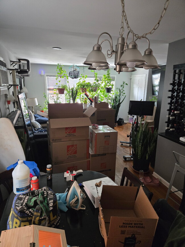 Dining room facing living room - 38 6th St Unit Private Home